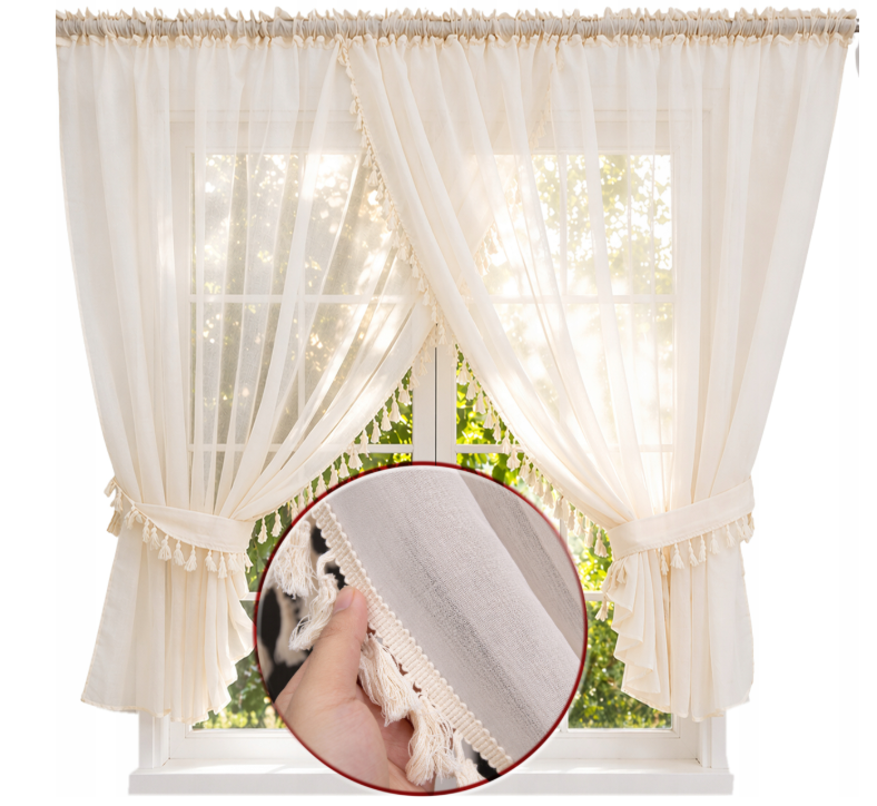 Dieninė užuolaida Beige