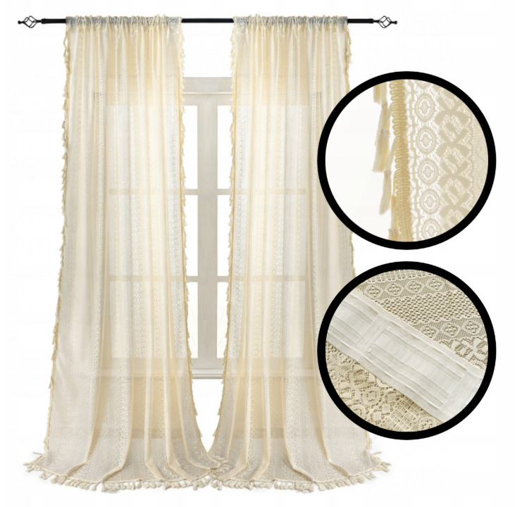 Dieninė užuolaida Boho