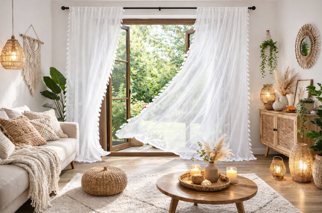 Dieninė užuolaida Boho Rustic